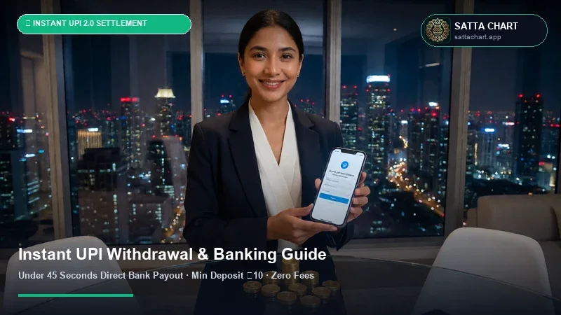 Satta Chart Instant UPI Withdrawal & ₹20 INR Deposit Tutorial